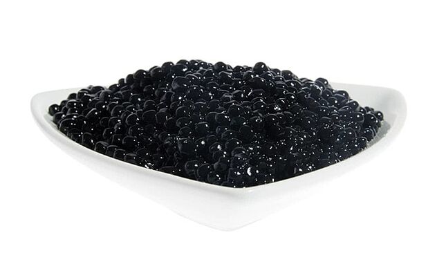 Estratto di caviale nero come parte della crema Eudalie