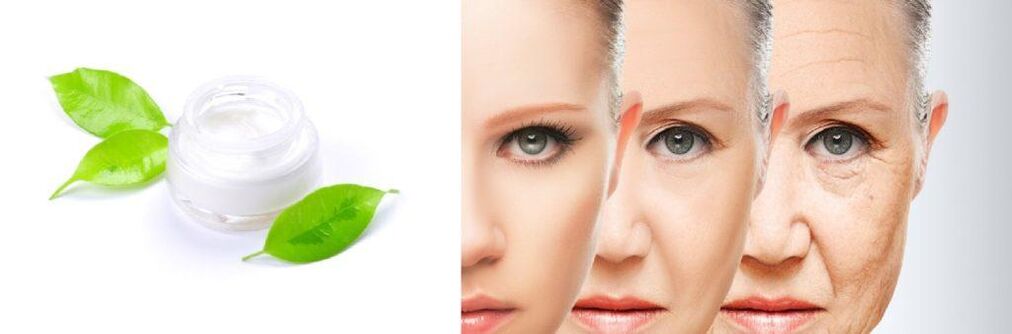 Maschera viso antietà